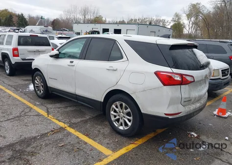 2018 Chevrolet Equinox Lt z USA, uszkodzony, nr VIN 2GNAXSEV9J6307229